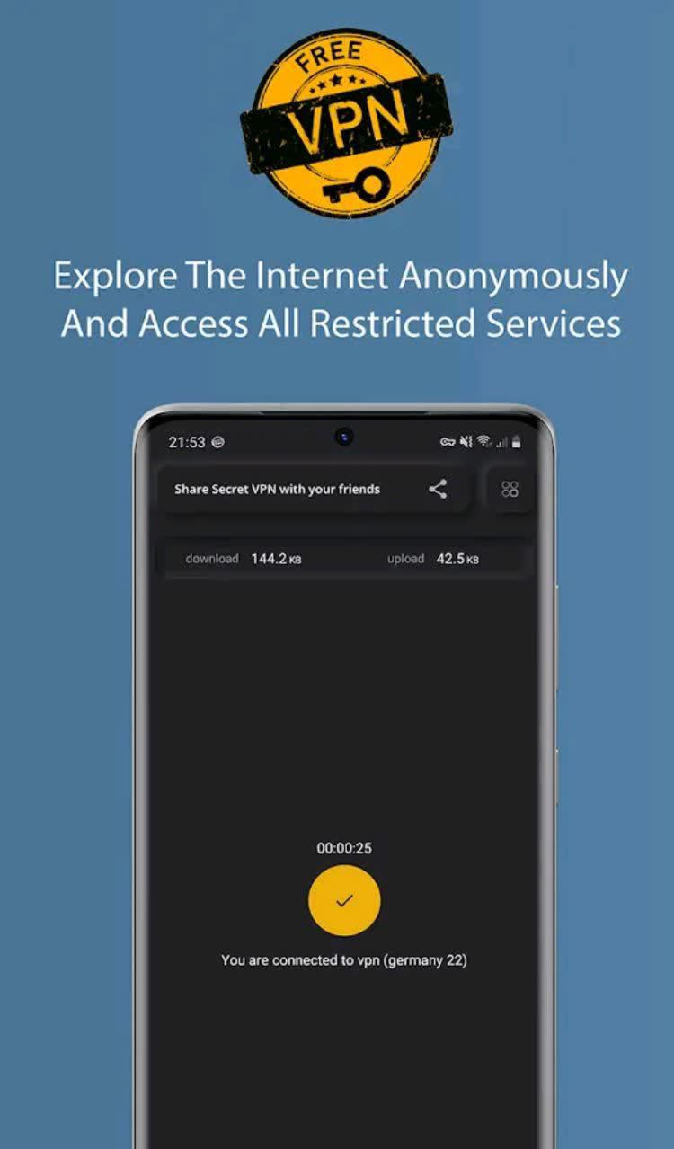 دانلود فیلتر شکن قوی Secret Vpn Free - دانلود فیلترشکن