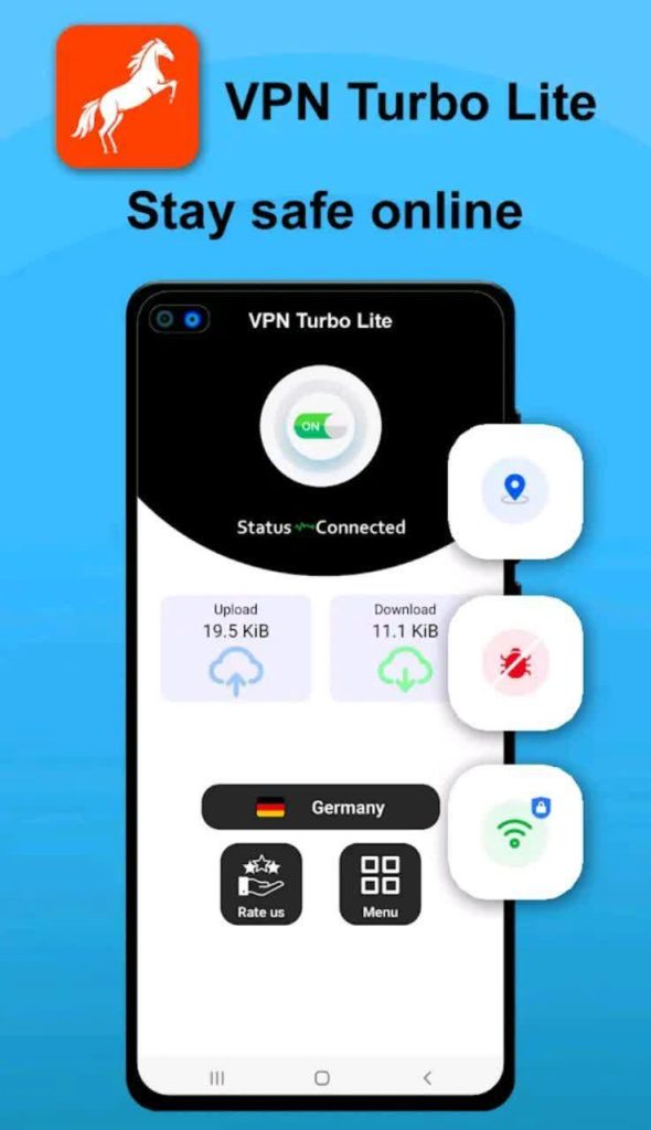 دانلود فیلتر شکن Vpn Turbo Lite با لینک مستقیم - دانلود فیلترشکن